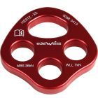 HERTZ EXTRA SMALL FOUR ANCHOR PLATE - RED